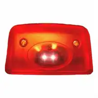Verre de rechange rouge à LED
