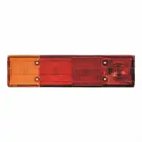 Verre de rechange pour feu arrière 4 fonctions