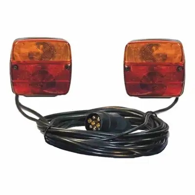 Kit magnetico 12V, 7 poli in cavo 10m - cavo 2,5m _0