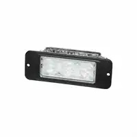 Feu flash à LED orange,  à plaquer, 12/24V