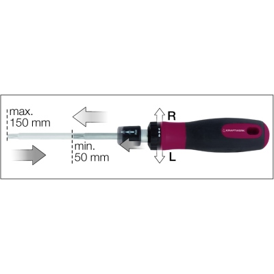 10pz. Giravite a cricchetto reversibile KRAFTWERK_2