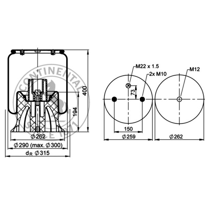 Soffieto d'aria compl con Pistone plastica, CONTI_1