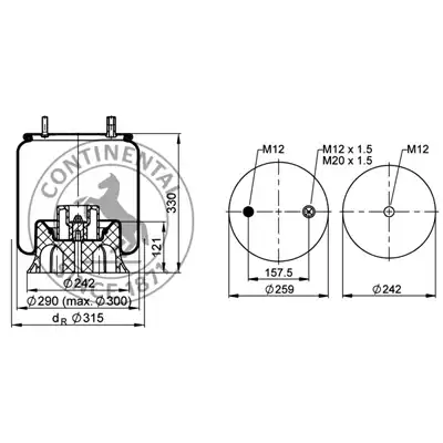 Soffieto d'aria compl con Pistone plastica, CONTI_1
