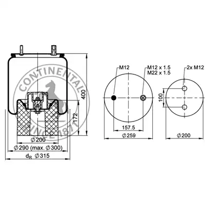 Soffieto d'aria compl con Pistone plastica, CONTI_1