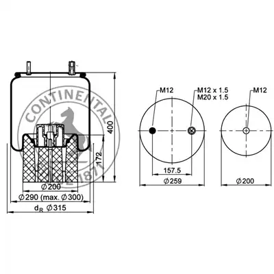 Soffieto d'aria compl con Pistone plastica, CONTI_1