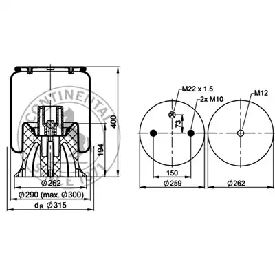 Soffieto d'aria compl con Pistone plastica, CONTI_1