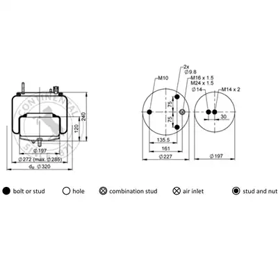 Soufflet à air complet avec piston, CONTI_2