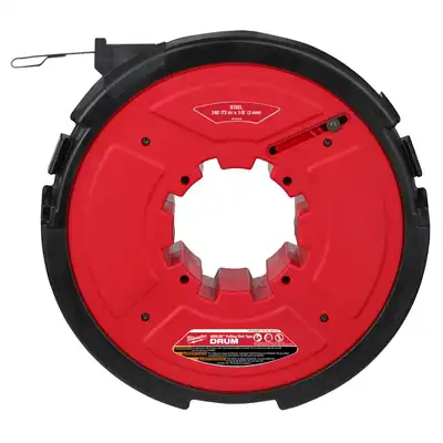 72 m x 3 mm Stahlband-Trommel, Milwaukee_0