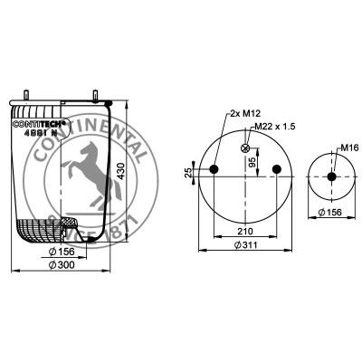 Soufflet à air avec piston, CONTI_1