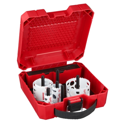 Set seghe a tazza bimetallica, Milwaukee_1