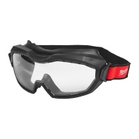 Hoch-Profil-Vollsichtschutzbrille belüftet klar