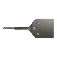 Spachtelmeissel SDS-Plus 250x100mm, Milwaukee