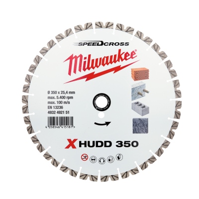 Mola da taglio diamantata, Milwaukee_0