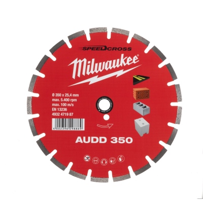 Mola da taglio diamantata, Milwaukee_0