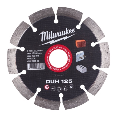 Disque à tronçonner diamanté, Milwaukee_0