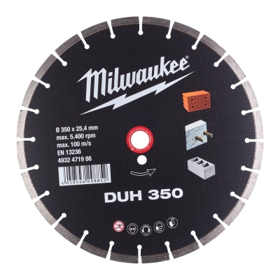 Disque à tronçonner diamanté, Milwaukee_0