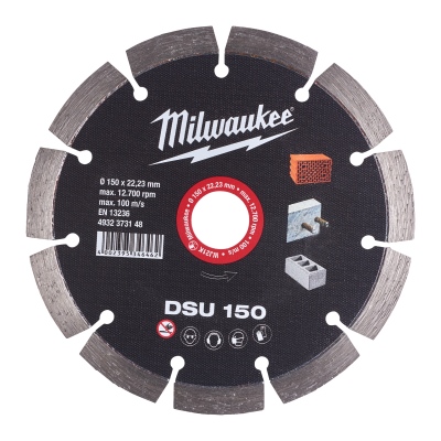 Disque à tronçonner diamanté, Milwaukee_0