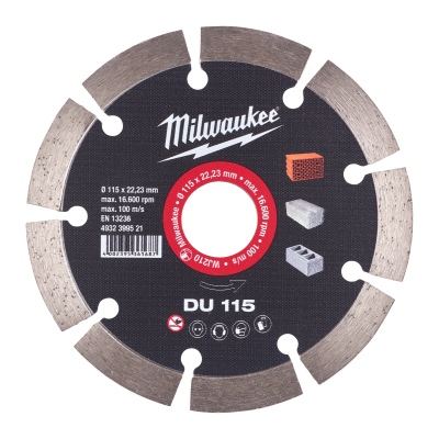 Disque à tronçonner diamanté, Milwaukee_0