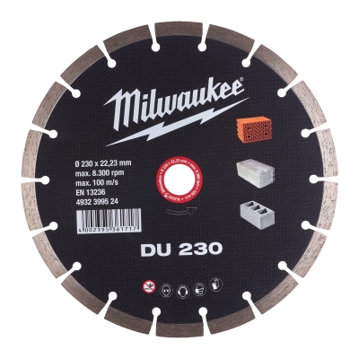 Disque à tronçonner diamanté, Milwaukee_0