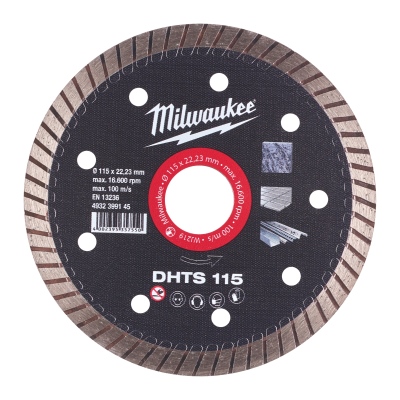 Mola da taglio diamantata, Milwaukee_0