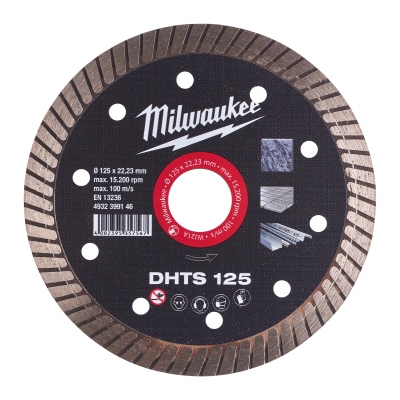 Disque à tronçonner diamanté, Milwaukee_0