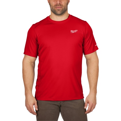 Funktions-T-Shirt rot mit UV-Schutz XXL, Milwaukee_0