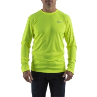 Funktions-Langarm-Shirt Gr. XL gelb, Milwaukee