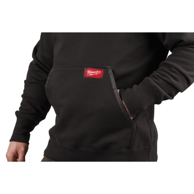 Arbeits-Kapuzenpullover schwarz M, Milwaukee_0