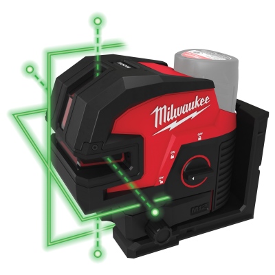 Kreuzlinienlaser mit vier Lotpunkten, Milwaukee_2