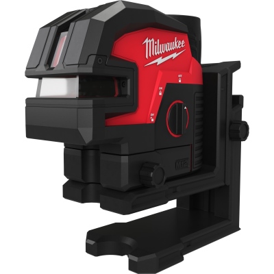 Kreuzlinienlaser mit vier Lotpunkten, Milwaukee_3