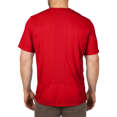Funktions-T-Shirt rot-UV-Schutz S, Milwaukee_1