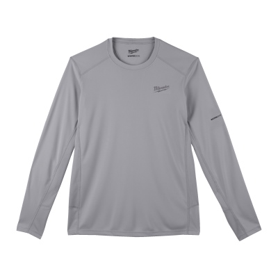 Funktions-Langarm-Shirt Gr. M grau, Milwaukee_1