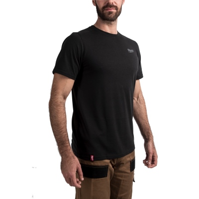 Hybrid-T-Shirt schwarz M, Milwaukee_1