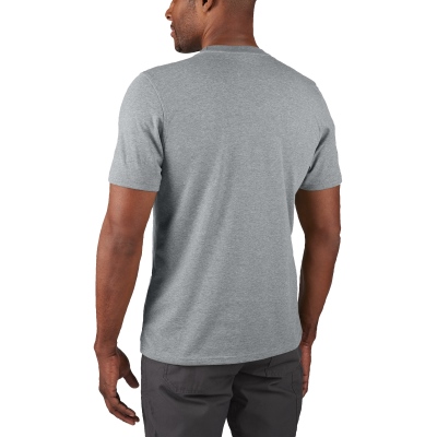 Hybrid-T-Shirt grau L, Milwaukee_1