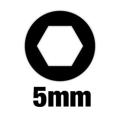 Steckschlüssel mit Durchgangsloch 5 mm, Milwaukee_1