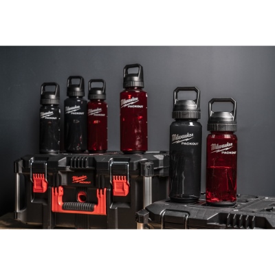 PACKOUT Kunststoff-Trinkflasche 1420 ml, rot_1