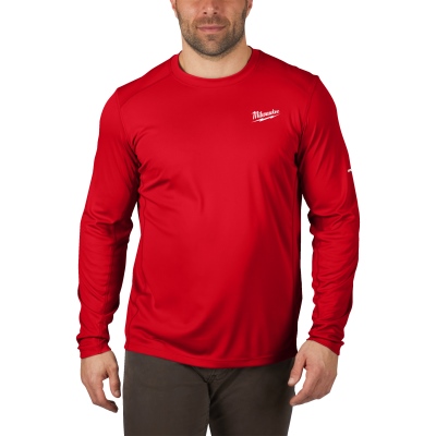 Funktions-Langarm-Shirt Gr. XXL rot, Milwaukee_1
