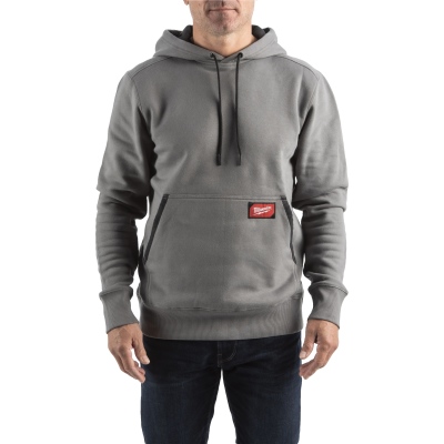 leichter Kapuzenpullover grau M, Milwaukee_1