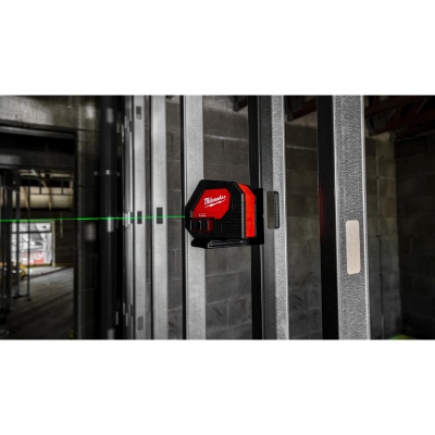 Laser en croix à piles, Milwaukee_2