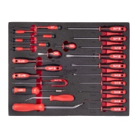 Ensemble de 38 tournevis et leviers avec insert