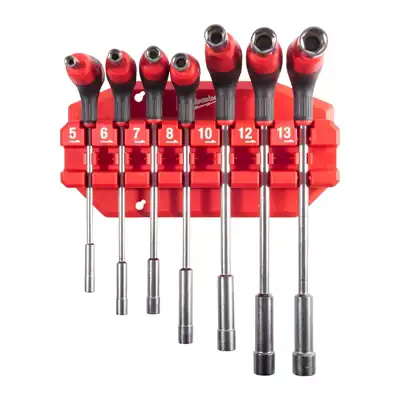 Schraubenzieherset T-Griff Steckschlüssel, 7 tg_0