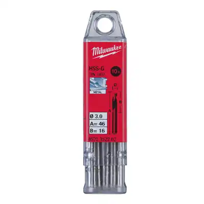 Punta metallo HSS- G, Milwaukee_2