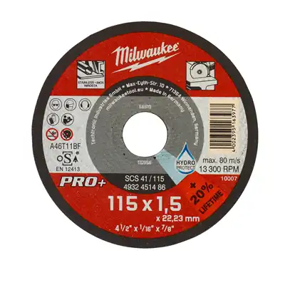 Disque à tronçonner, Milwaukee_1
