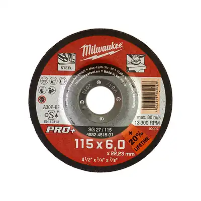 Disque à ébarber, Milwaukee_1