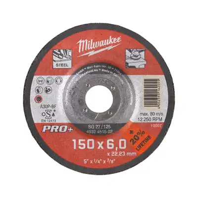 Disque à ébarber, Milwaukee_1