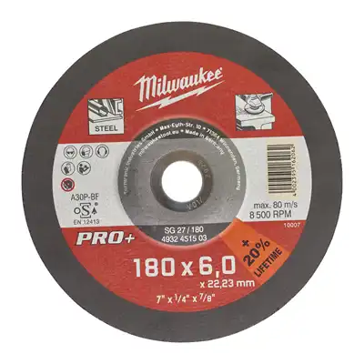 Disque à ébarber, Milwaukee_1