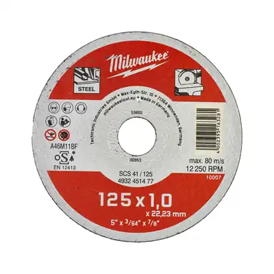 Disque à tronçonner, Milwaukee_1