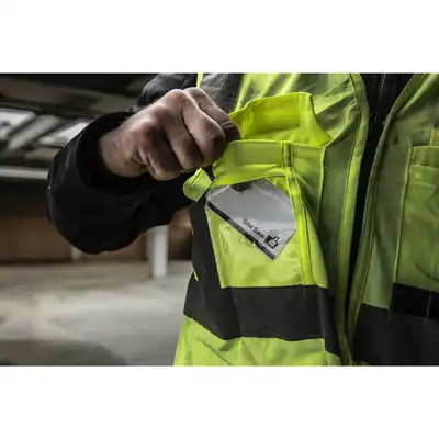 Warnschutzweste gelb Größe L/XL, Milwaukee_1
