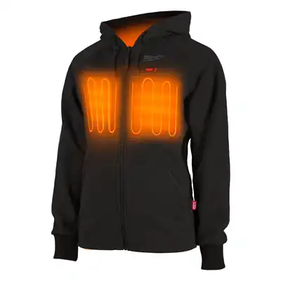 Akku-Heiz-Hoodie S für Damen - schwarz, Milwaukee_6