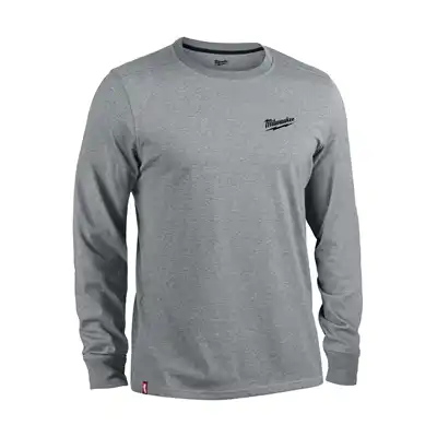 T-Shirt hybride, manches longues L, Milwaukee_1